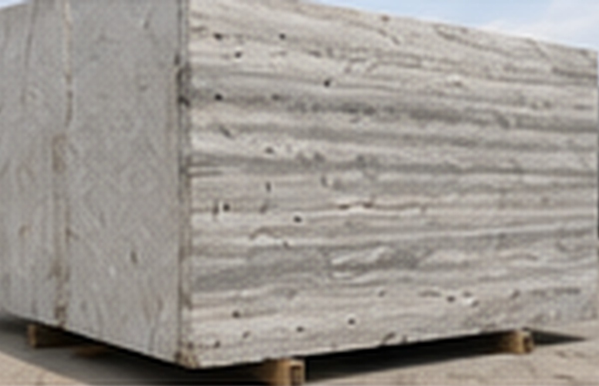 Silver Travertine BLK-330, block